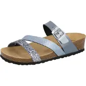 Lico Pantolette Natural glitter 39
