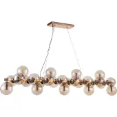 Maytoni Dallas Pendelleuchte MOD547PL-25G 25xG9, Gold, aus Metall, exkl. Leuchtmittel