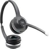 Cisco 562, Kabellos, Büro/Callcenter, 50 - 18000 Hz, Kopfhörer, Schwarz, Grau