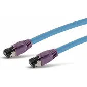 S-Conn S/CONN 08-40051, 5 m, Cat8, S/FTP (S-STP), RJ-45, RJ-45, Blau