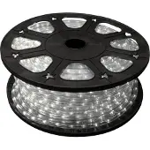 HQ Power Lichtschnur, 36 LEDs/Meter, 1 Kanal, für den Innen- und Außenbereich, kaltweiß, 45 m