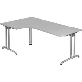 Hjh OFFICE PRO BELA 82 S - Grau 200 x 120
