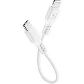 Cellularline Power Cable 15cm - USB-C to Lightning, 0,15 m, Lightning, USB C, Weiß, 25 g, 150 mm