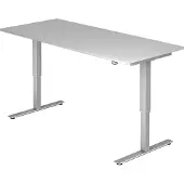 Hjh OFFICE PRO XMST 19 S - Grau 180 x 80 elektrisch höhenverstellbar