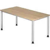 Hjh OFFICE PRO HILO 16 S - 160 x 80 Eiche höhenverstellbar