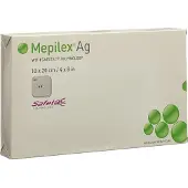Mölnlycke Mepilex Ag upijajući pjenasti zavoj 10 x 20 cm 5 komada