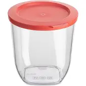 Koziol Vorratsglas Connect Rund 1 Liter Pink