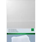Sigel Doppel-Transparenthüllen, Format A4, für Speisekarten-Mappen mit Gummi-Bindung, Kunststoff, transparent, 10 Stück