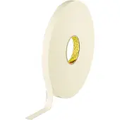 3M Doppelseitiges Polyethylen Schaum-Klebeband, weiß