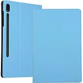 Cover-Discount Galaxy Tab S8 Ultra - Tri-fold Smart Case hellblau