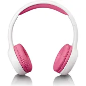 Lenco HP-010BU Kopfhörer für Kinder, Pink
