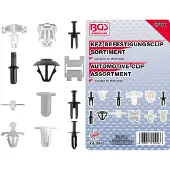 Bgs Automotive Clip Assortment for Mercedes-Benz, 478 mm, 478 g