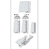 Husqvarna Blindstichfuss einstellbar