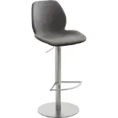 Mayer Bar-/Tresenhocker 1276 Gestell Edelstahl Sitzschale anthrazit
