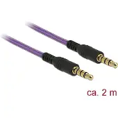 DeLOCK 85599 Audio-Kabel Violett