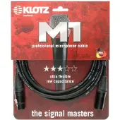 Klotz M1FM1N0750 Schwarz 7,5 m
