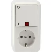 Merten SCHUKO-Steckdosenkombinat. MEG3499-8719