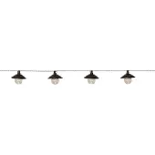Star Trading 482-06, Leichte Dekorationskette, Schwarz, Weiß, Polyvinylchlorid (PVC), Ambiente, Ausrichtung, Universal, Flexibel