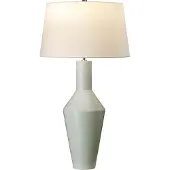 Elstead Lighting Elstead Leyton Tischleuchte E27 Blasses Salbei-Grün Elfenbein, UK