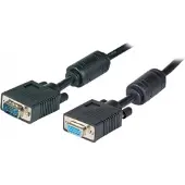 EFB Elektronik SVGA/HDTV Verlängerung 2xHDSUB15, St/Bu, schwarz,15m