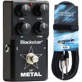 Blackstar LT-Metal Effektpedal mit Gitarrenkabel 6m