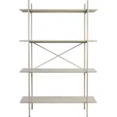 Housecraft living Shelf Cabinet Marcio Beige