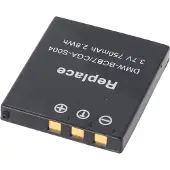 AccuCell Akku passend für Panasonic CGA-S004, DMW-BCB7, Li-Ion, 3,7V, 750mAh, 2,8Wh
