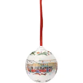 Hutschenreuther Weihnachtskugel Porzellan