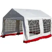 VCM Pavillon | Maße ca. 4x3x3 m | Festzelt | Partyzelt | Wasserfest Eventzelt
