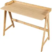 En.casa Schreibtisch 'Härryda' Bambus 107x47x81 cm Natur