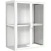 VCM Wandvitrine Hängevitrine Glas Floka M