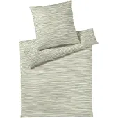 JOOP! Mako-Satin-Bettwäsche-Garnitur Vivid Farbe Lime Größe 135x200+80x80 AL