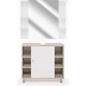 Vicco Badmöbel-Set Fynn Sonoma 2 Teile, Model 24291