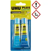UHU Plus Schnellfest 2-K Epoxidharz- Kleber
