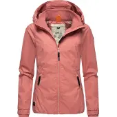 Ragwear Outdoorjacke "Dizzie" mit Kapuze Wasserdichte Übergangsjacke mit großer Kapuze
