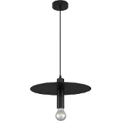 Nova Luce ROYAL Pendelleuchte E27 Schwarz 180x35cm dimmbar 9501243