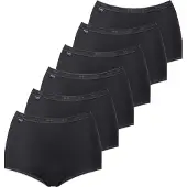 Sloggi 6er Pack Basic + Maxi Slip