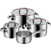 WMF 89.1000.0044, Kochset, Edelstahl, Edelstahl, Edelstahl, Edelstahl, Keramik, Elektro, Gas, Halogen, Induktion, Versiegelte Platte