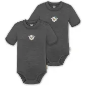 Normani 2er Set Baby Merino Kurzarmbody „Tihoi" - 9309