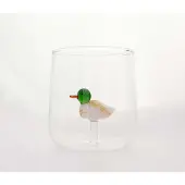 Winkee - Drinking Glasses - Handmade Duck