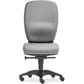 Sitwell Büro-Drehstuhl Lady Comfort ohne Armlehnen Polyamid-Fußkreuz grau