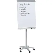 Rocada Flipchart Eco Mobil Einbeinstativ rollbar lichtgrau