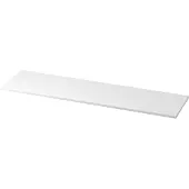 Hammerbacher Weiße Abdeckplatte 160,5x43 cm mit 0,5 cm Überstand für Schrankwand bis 160 cm Breite