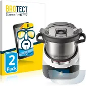 BROTECT 2x Für Bosch Cookit Schutzfolie Displayschutz Display Schutz Folie Klar Transparent