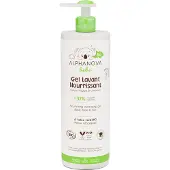 Alphanova Nährendes Reinigungsgel für Babys, Körper, Gesicht und Haare, 400 ml