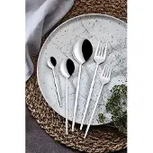 Hermia Concept , Mokk30, Besteckset (30-teilig), Chrom, 100 % EDELSTAHL, 21 x 4,7 cm