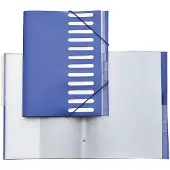 FolderSys Ordnungsmappe A4 PP 12 Fächer blau