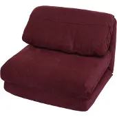 Mendler Schlafsessel MCW-E68, Schlafsofa Funktionssessel Klappsessel Relaxsessel, Stoff/Textil bordeaux