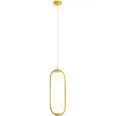Licht-Erlebnisse Pendelleuchte Metall Glas E14 H: max. 200 cm Gelb Weiß 2-flammig Kugel Schirm rund Modern Hängelampe
