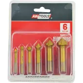 AWTOOLS POGŁĘBIACZ STOŻKOWY KPL. 6cz. 6,3-20,5